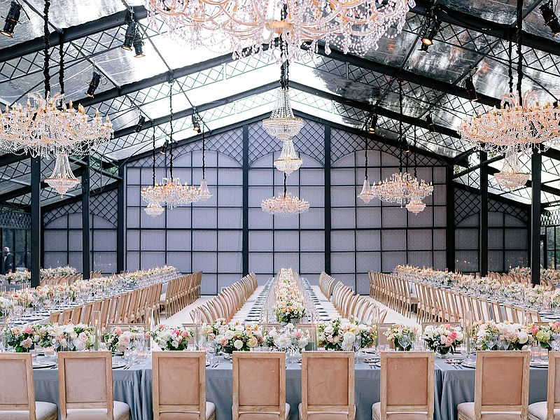 Luxury Glass Greenhouse For Wedding Ysgh 176